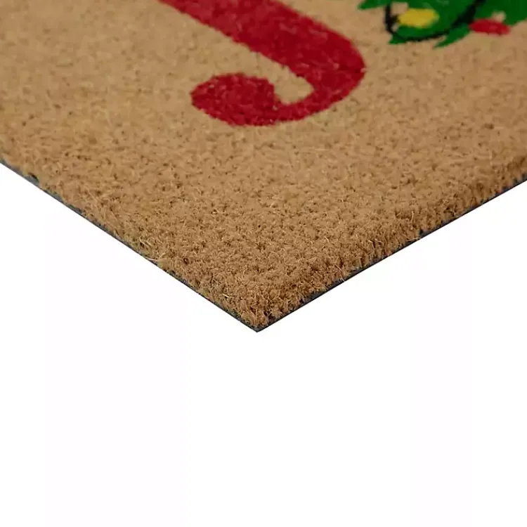 Outdoor Christmas Decorations>Kirklands Home Joy Christmas Tree Coir Doormat