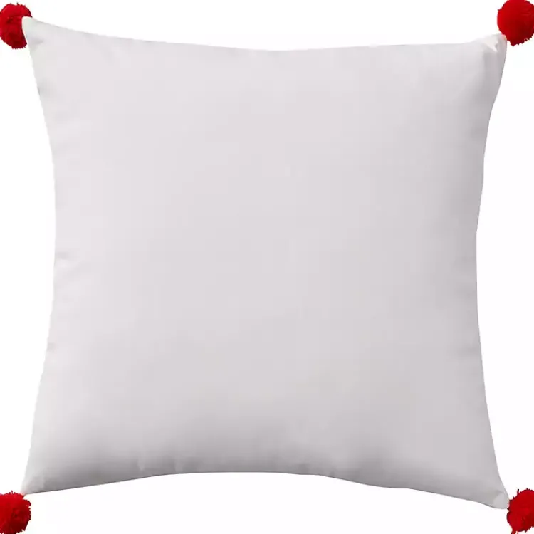 Christmas Pillows>Kirklands Home Joy Sea Turtle Pom Pom Pillow