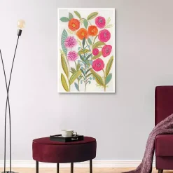 Kirklands Home Joyful Garden VII Framed Canvas Art Print Multi Online