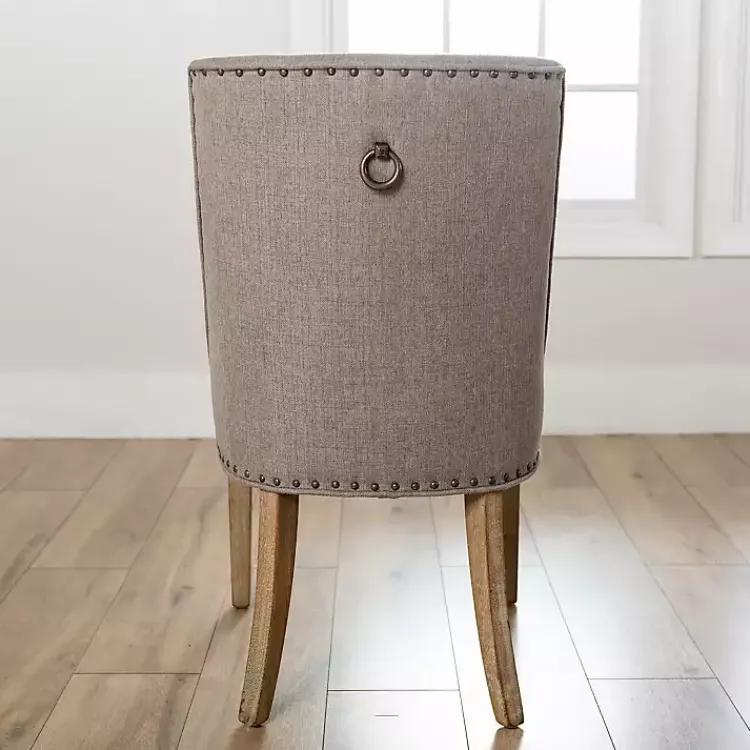 Kirklands Home Julia Upholstered Dining Chair Gray Sale