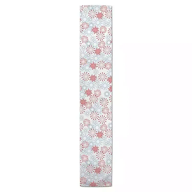 Kirklands Home July 4th Fireworks Decorative Table Runner Best