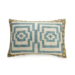 Kirklands Home Justina Blakeney Blue Hypnotic Queen Quilt Set New