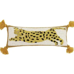 Pillows>Kirklands Home Justina Blakeney Cheetah Wool Lumbar Pillow