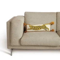 Pillows>Kirklands Home Justina Blakeney Cheetah Wool Lumbar Pillow
