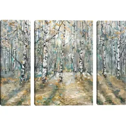 Kirklands Home Kaleidoscope Trees Canvas Art Prints, Set of 3