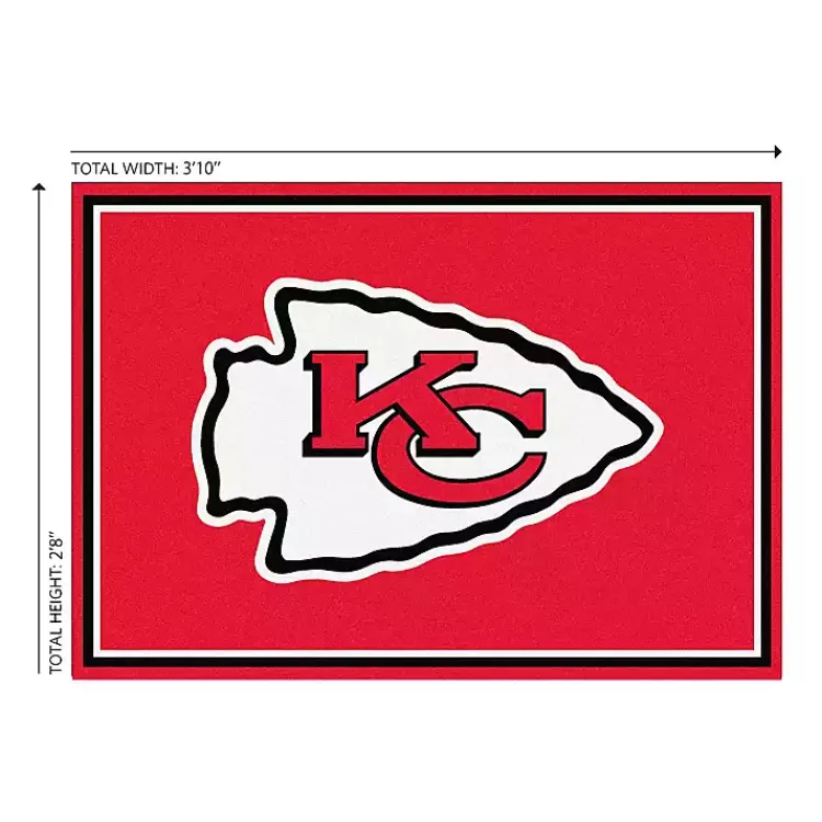 Kirklands Home Kansas City Chiefs Area Rug, 3x4 Red Sale
