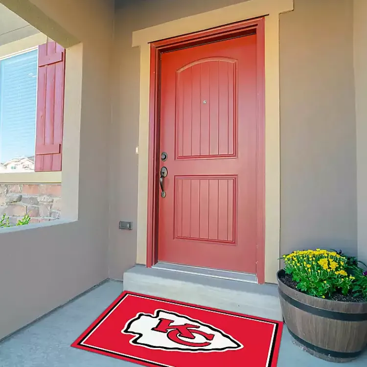 Kirklands Home Kansas City Chiefs Area Rug, 3x4 Red Sale