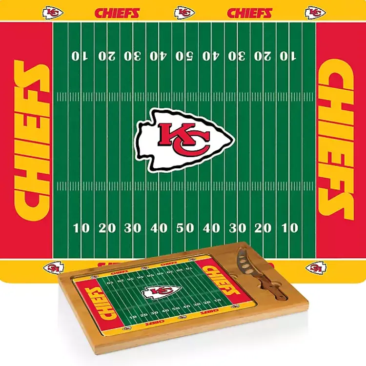 Kirklands Home Kansas City Chiefs Cutting Board & Knife Set Sale