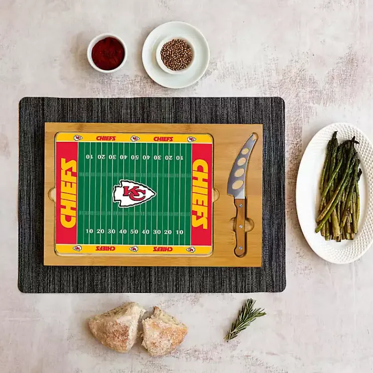 Kirklands Home Kansas City Chiefs Cutting Board & Knife Set Sale