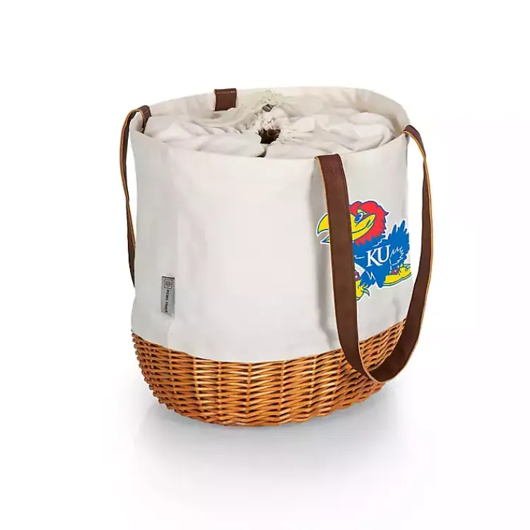 Kirklands Home Kansas Jayhawks Canvas Tote Bag Discount