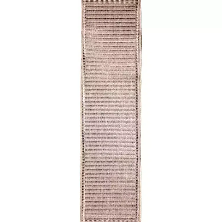 Kirklands Home Kaya Natural Gradient Indoor/Outdoor Runner, 2x7 Tan New