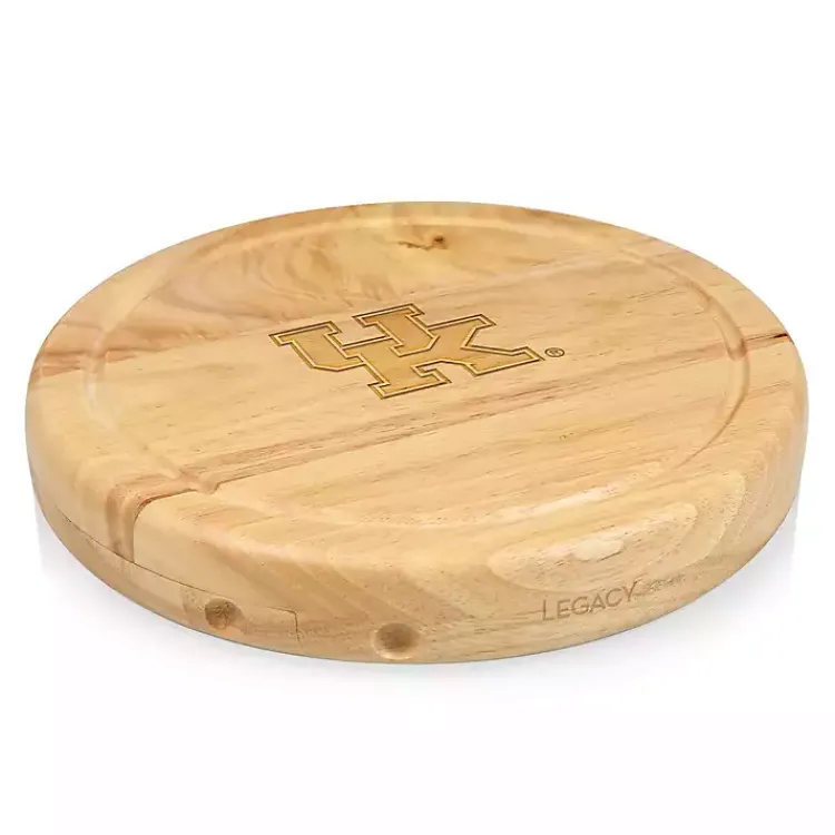 Kirklands Home Kentucky Wildcats Cheese Board and Tool Set Tan