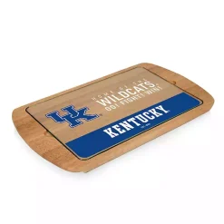 Kirklands Home Kentucky Wildcats Wood and Glass Serving Board New