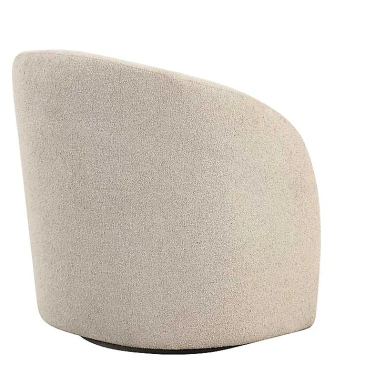 Kirklands Home Khaki Boucle Danielle Accent Chair Tan Discount