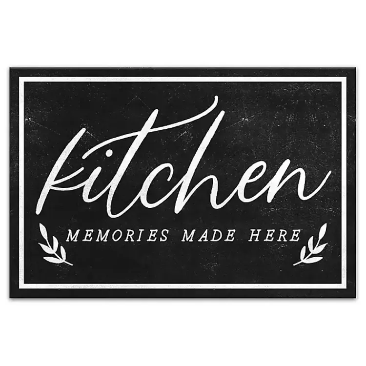 Kirklands Home Kitchen Memories Canvas Wall Plaque