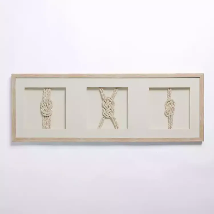 Kirklands Home Knot Shadowbox Wall Plaque