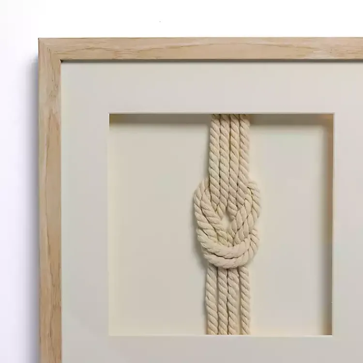 Kirklands Home Knot Shadowbox Wall Plaque