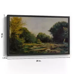 Kirklands Home La Clairiere Framed Canvas Art Print, 18x26 Best