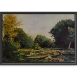Kirklands Home La Clairiere Framed Canvas Art Print, 32x48 Sale