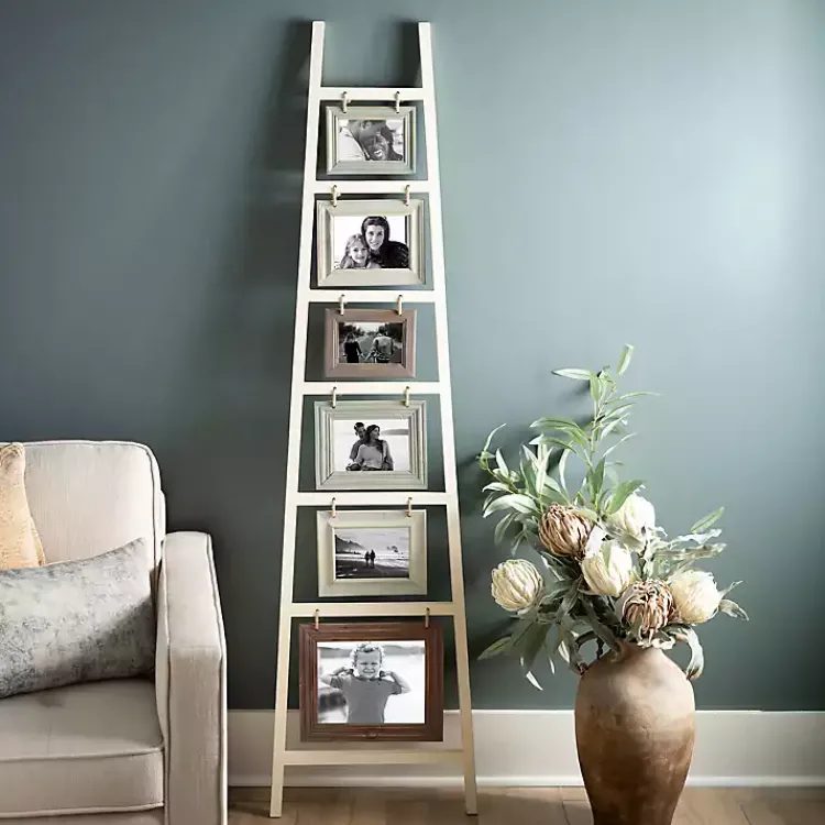 Collage Frames>Kirklands Home Ladder Leaner Collage Frame