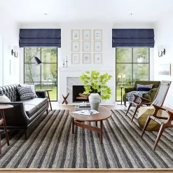 Kirklands Home Lake Striped Emily Henderson x RugsUSA Rug, 4x6 Outlet