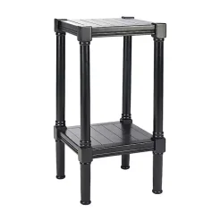 Kirklands Home Landry Carved Legs Accent Table Black Sale