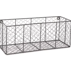 Kirklands Home Large Wall Hanging Chicken Wire Baskets, Set of 2 Best