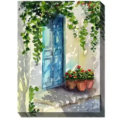 Kirklands Home Late Day Shadows Outdoor Canvas Art Print Hot