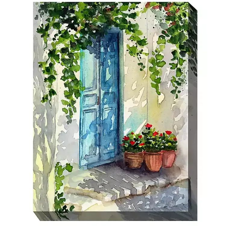 Kirklands Home Late Day Shadows Outdoor Canvas Art Print Hot