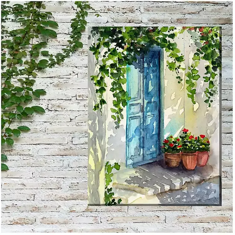 Kirklands Home Late Day Shadows Outdoor Canvas Art Print Hot