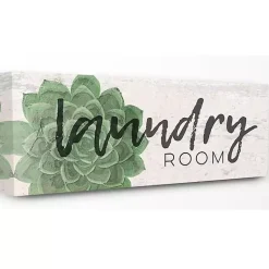 Kirklands Home Laundry Room Succulent Canvas Art Print Hot