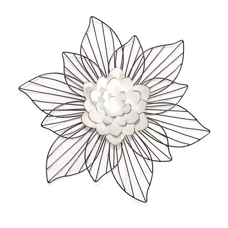 Kirklands Home Layered Flower Metal Wall Plaque Sale