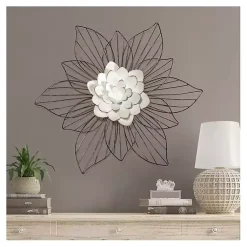 Kirklands Home Layered Flower Metal Wall Plaque Sale