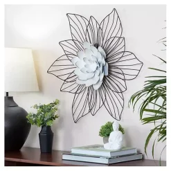 Kirklands Home Layered Flower Metal Wall Plaque Sale