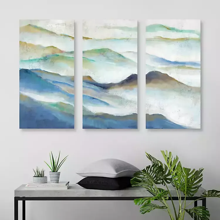 Kirklands Home Layered View I Canvas Art Prints, Set of 3 Outlet