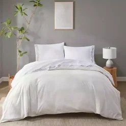Kirklands Home Leafy Vine Hem Microfiber 4-pc. Full Sheet Set Online