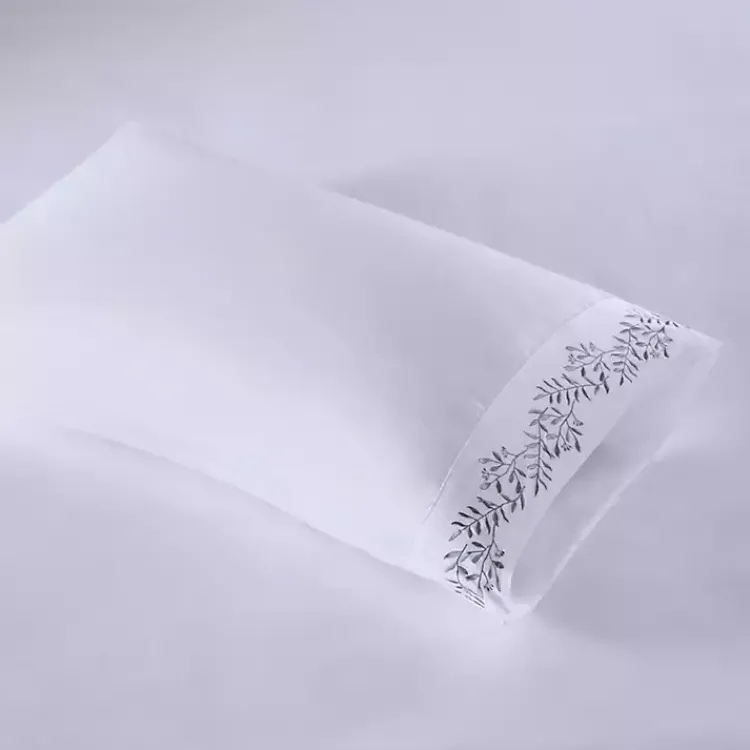 Kirklands Home Leafy Vine Hem Microfiber 4-pc. Full Sheet Set Online