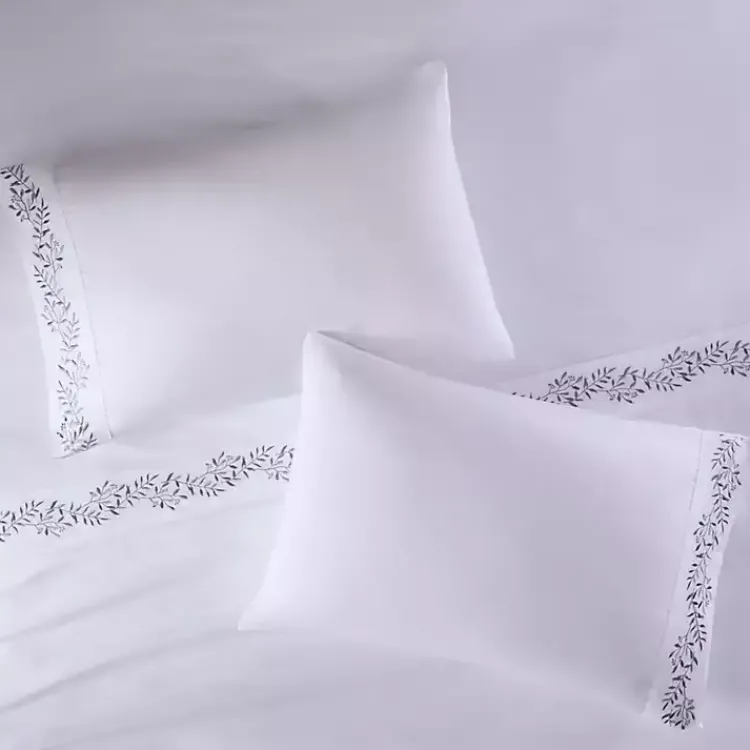 Kirklands Home Leafy Vine Hem Microfiber 4-pc. Full Sheet Set Online