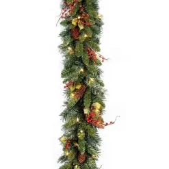 Christmas Arrangements & Garland>Kirklands Home LED Classic Collection Christmas Garland