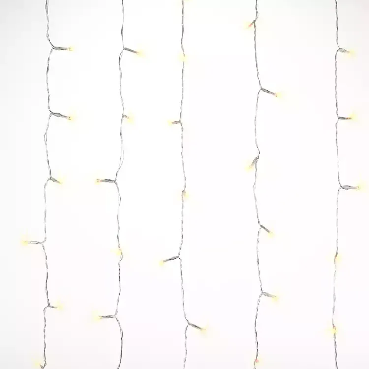 Christmas Decorations>Kirklands Home LED Firecracker Fairy Curtain Lights White