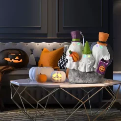 Halloween>Kirklands Home LED Ghost Trio Halloween Statue