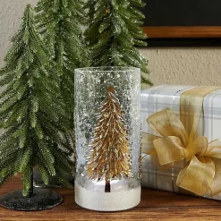 Christmas Decorations>Kirklands Home LED Gold Christmas Tree Vase
