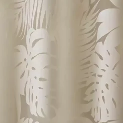 Kirklands Home Leilani Palm Leaf Curtain Panel, 84 in. Tan Discount