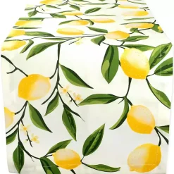 Kirklands Home Lemon Bliss Table Runner, 108 in. Multi