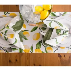 Kirklands Home Lemon Bliss Table Runner, 108 in. Multi
