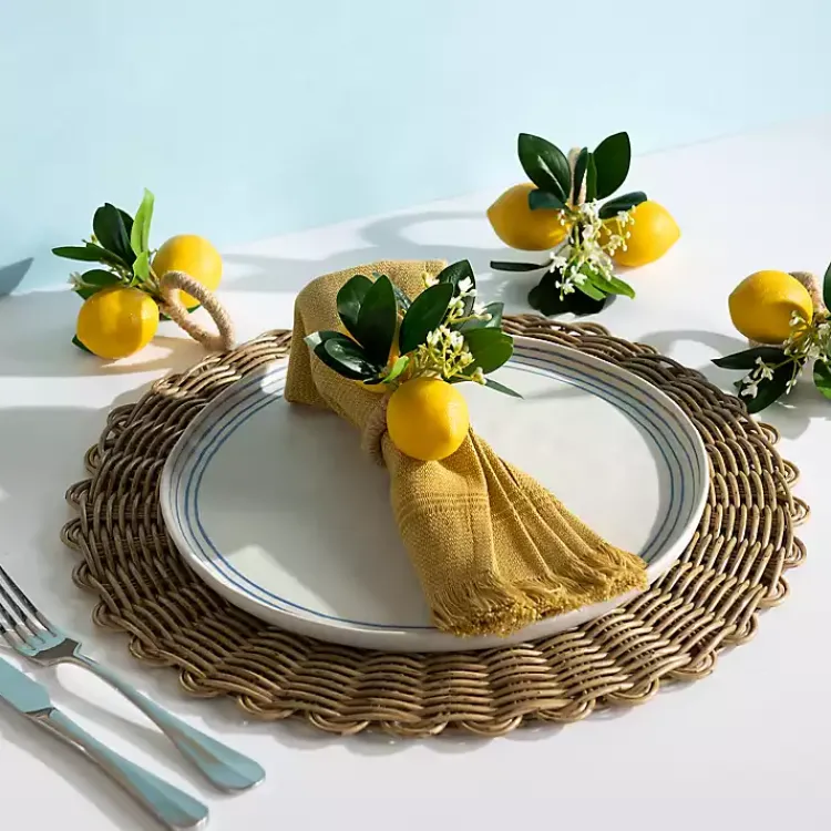 Kirklands Home Lemon Napkin Ring