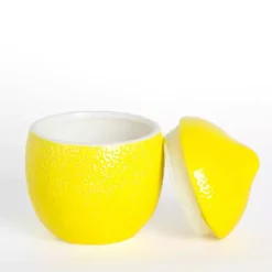 Candles>Kirklands Home Lemon Squeeze Shaped Jar Candle Yellow