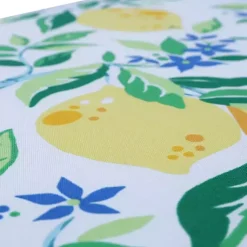 Kirklands Home Lemon Vines Outdoor Bench Cushion Clearance