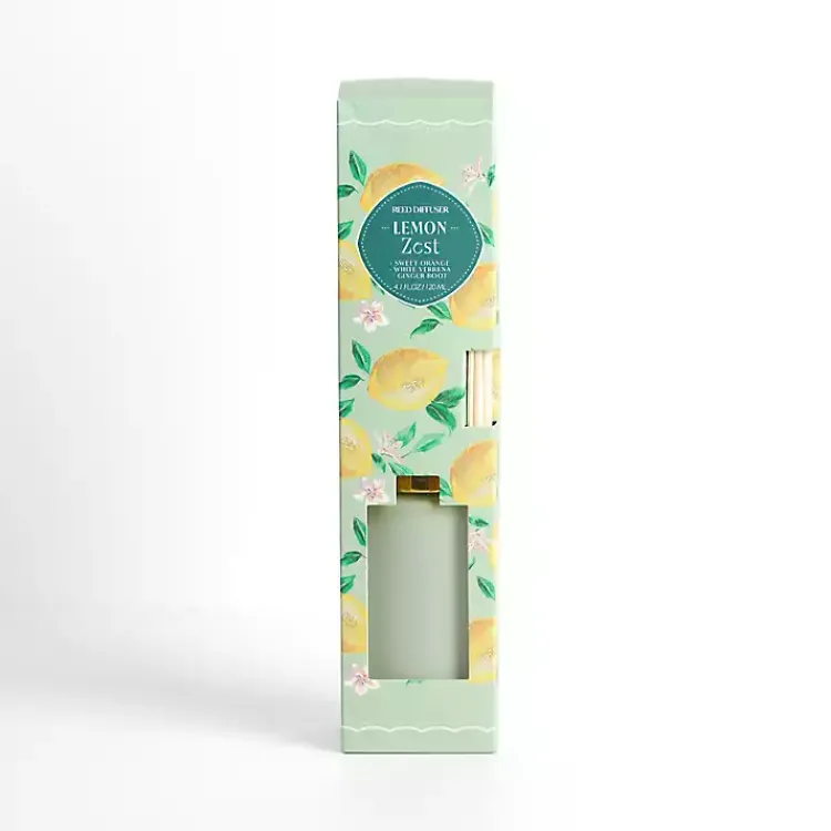 Home Fragrance>Kirklands Home Lemon Zest Diffuser Set Green