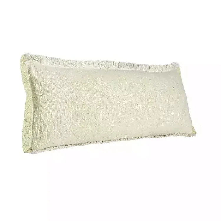 Pillows>Kirklands Home Lemonade Handwoven Appen Lumbar Pillow